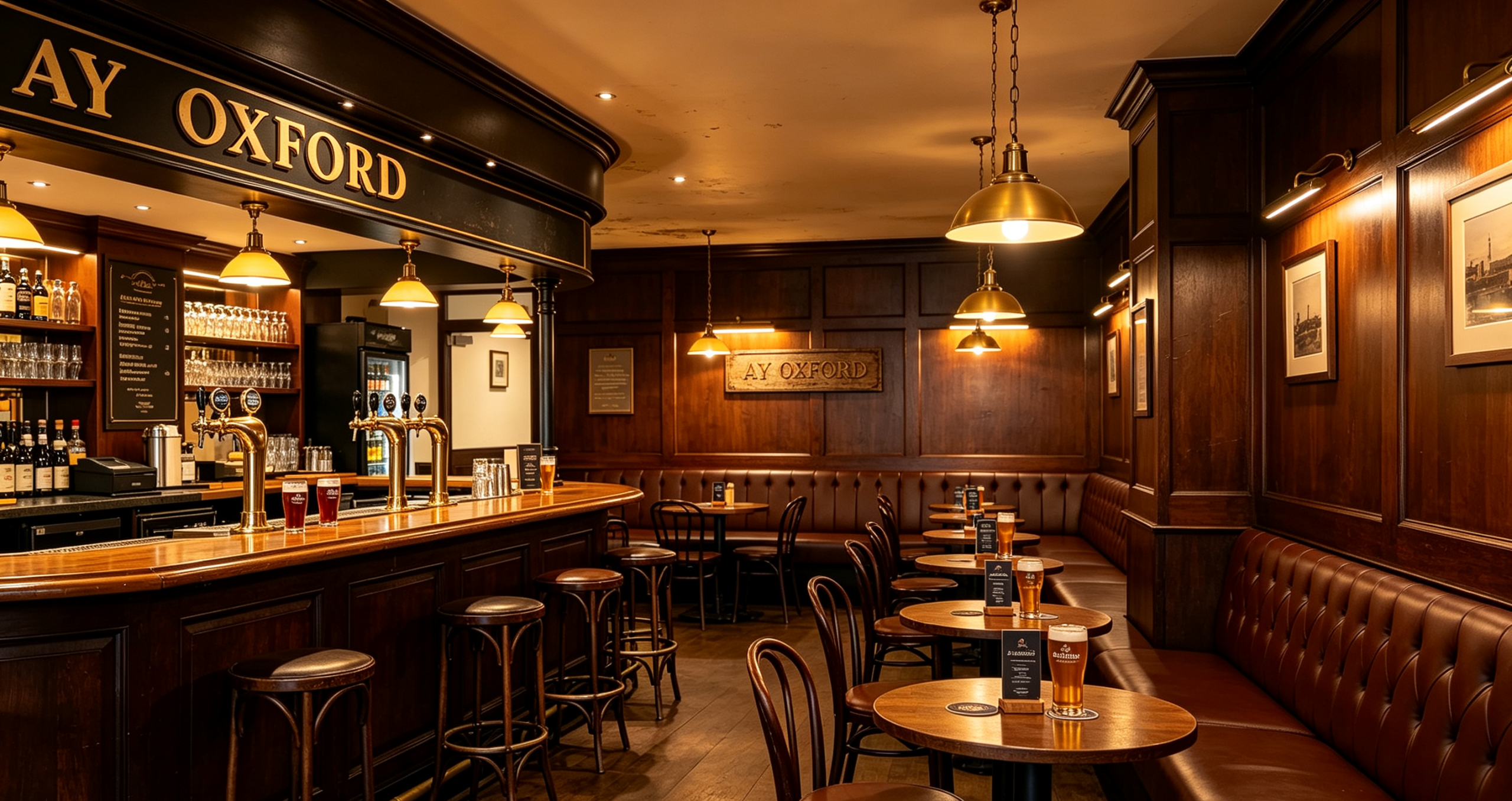 AY OXFORD public house on Oxford Road, Old Marston