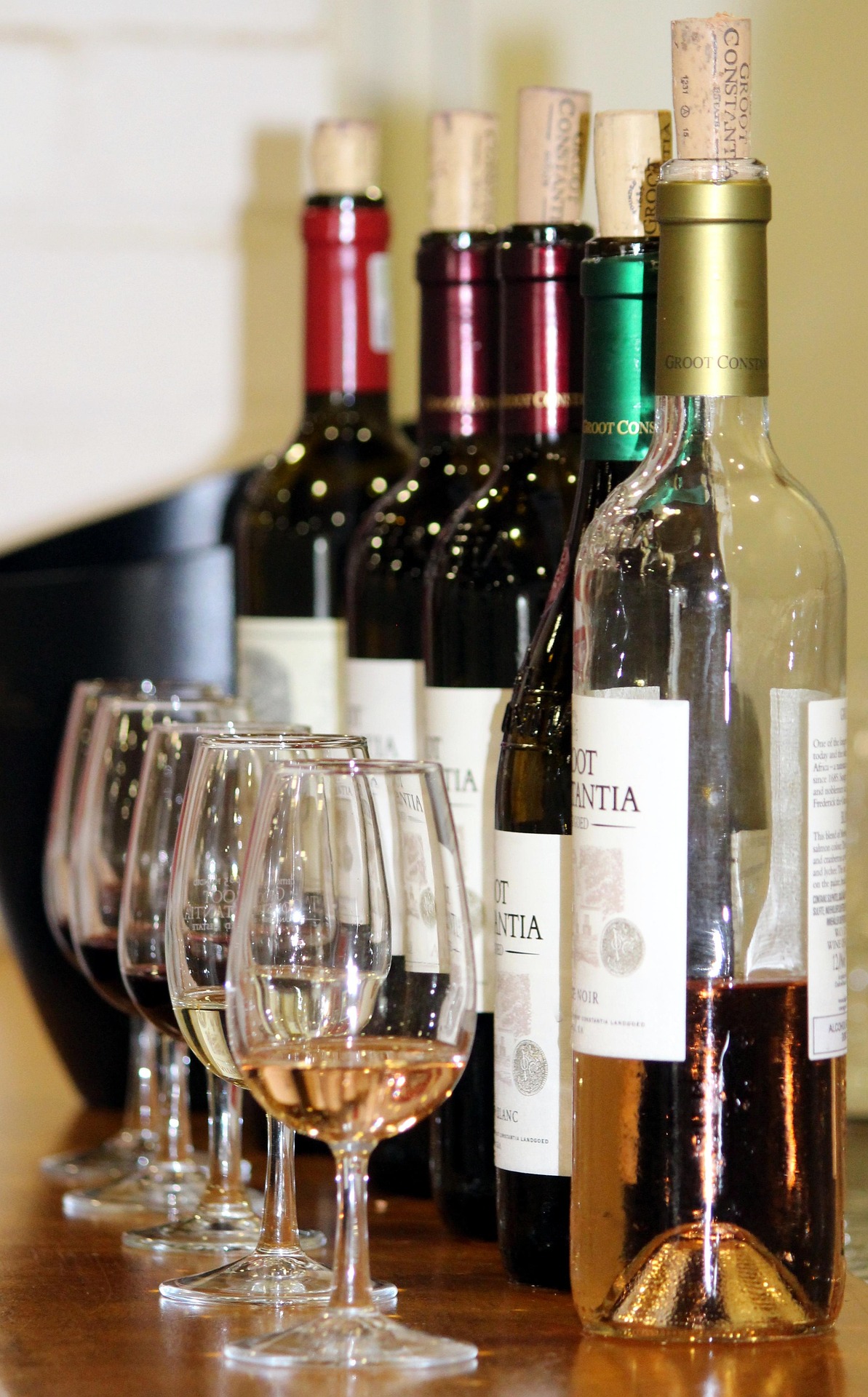 Wine served at AY OXFORD
