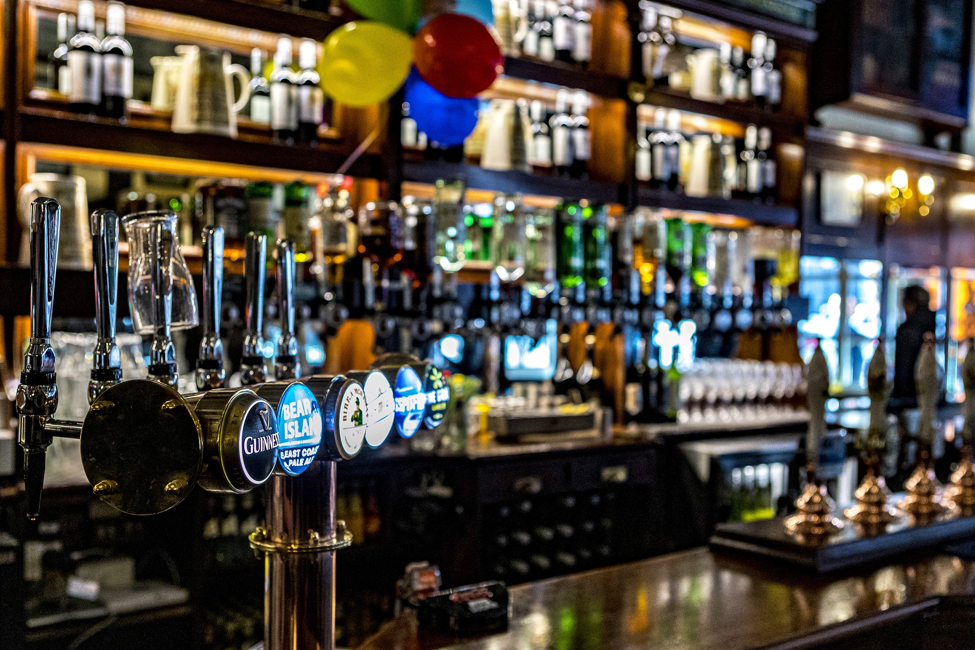 Inside the pub