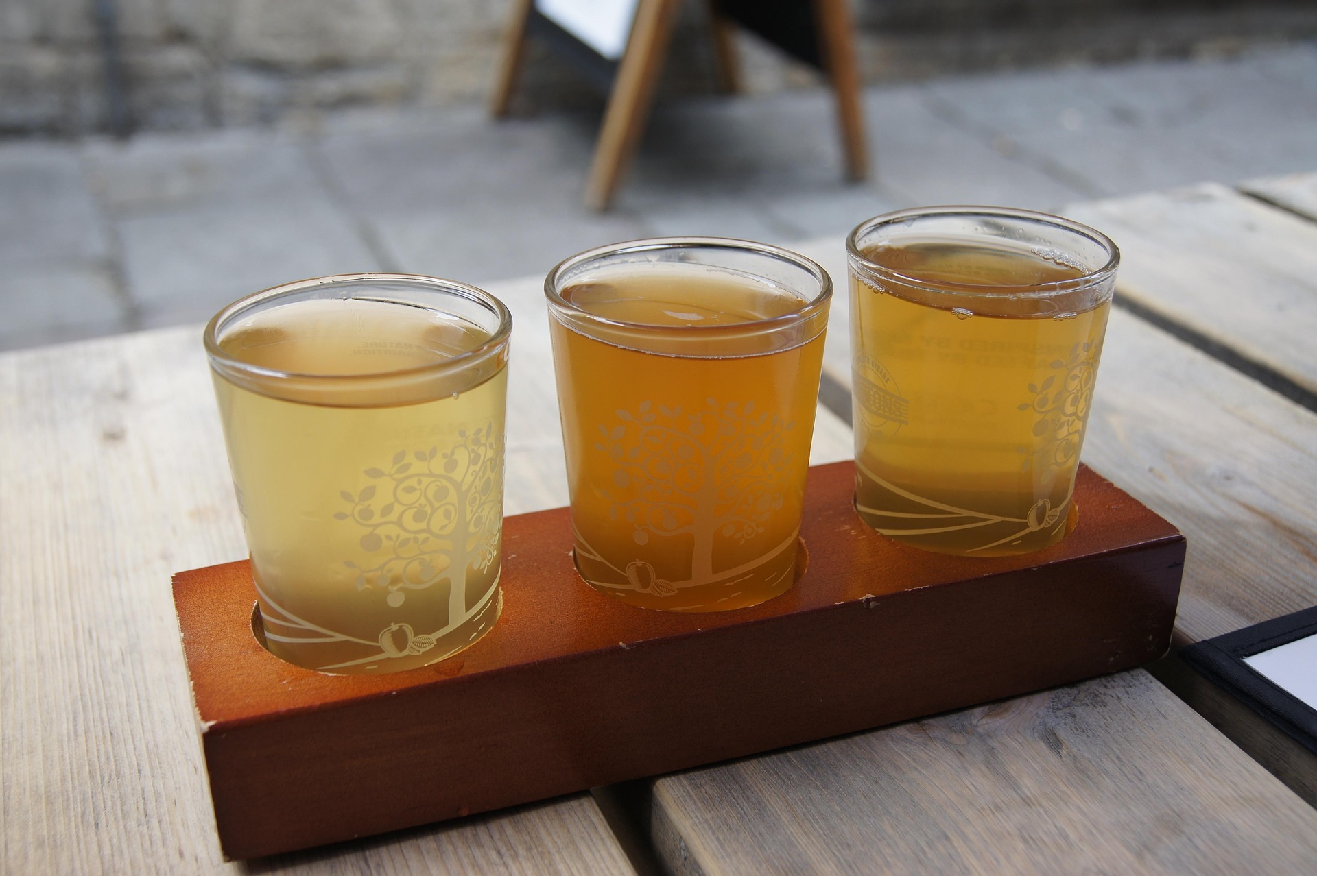 Cider at the pub